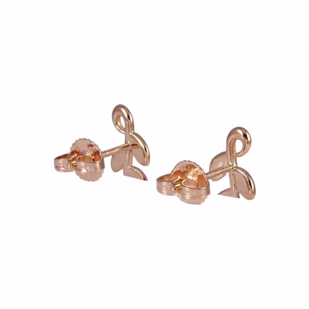 Tiffany & Co. Paloma Picasso Olive Leaf Climber Earrings 18K Rose Gold 60702578
