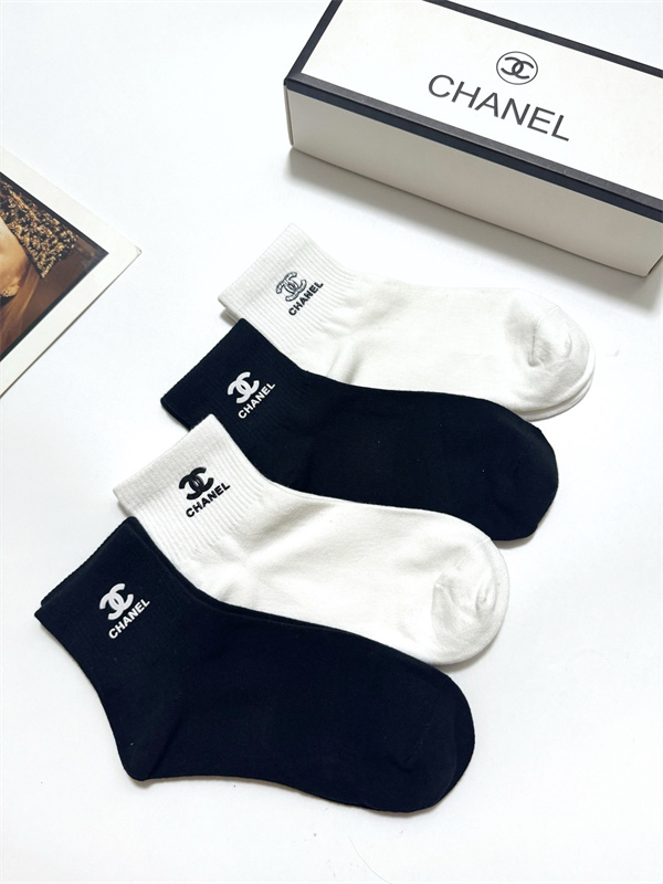 ４点セット シャネル ソックス コピー 靴下 CHANEL 新作 2026 おしゃれ