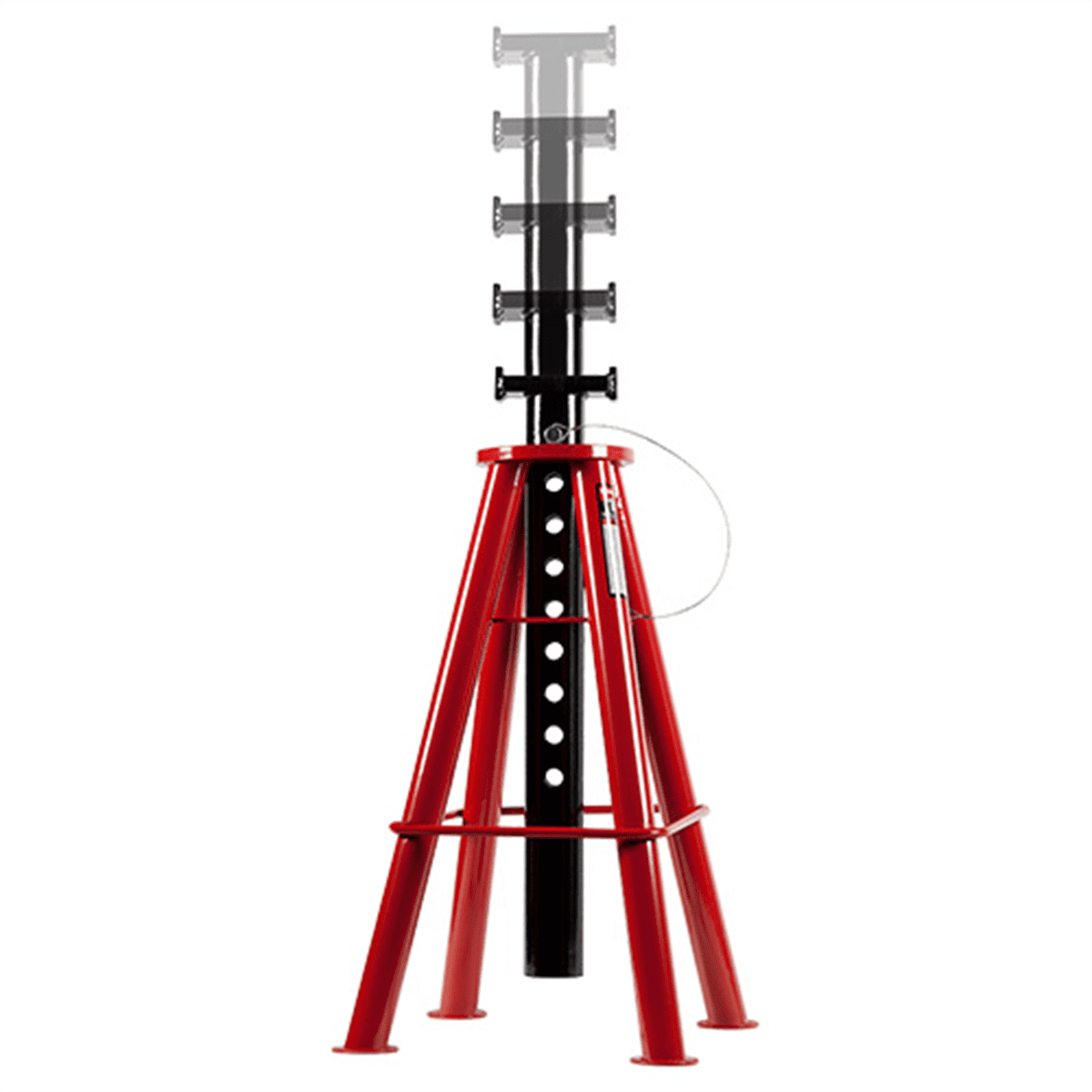 10 Ton High Height Pin Type Jack Stan