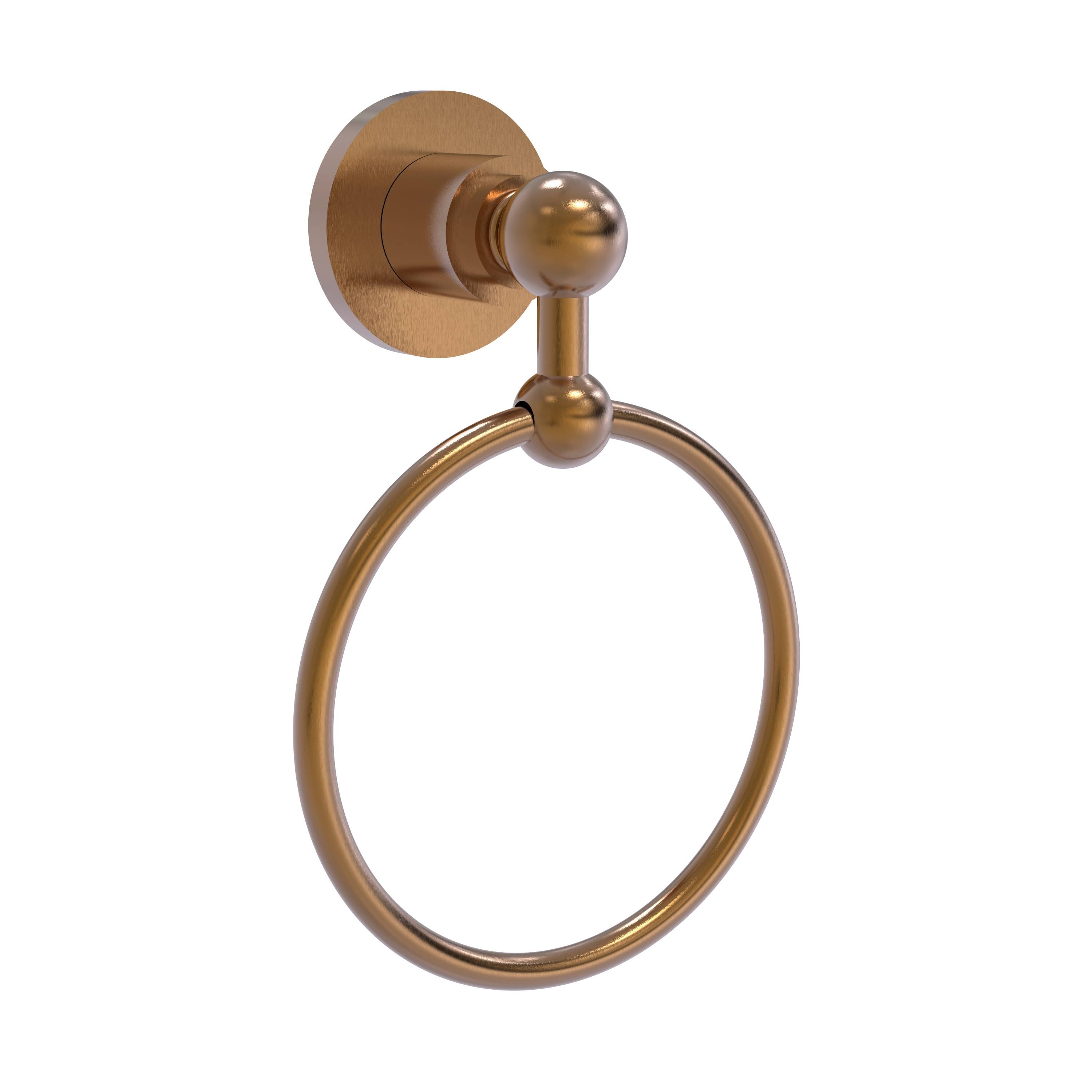 Allied Brass Astor Place Collection Towel Ring - Satin Chrome AP-16