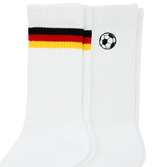 VanVaan 2 Paar Socken im Fußball-Design