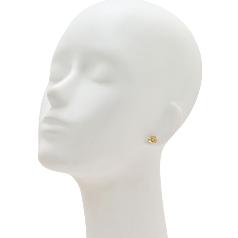 Van Cleef & Arpels Frivole Earrings 18K Yellow Gold VCARP0J300