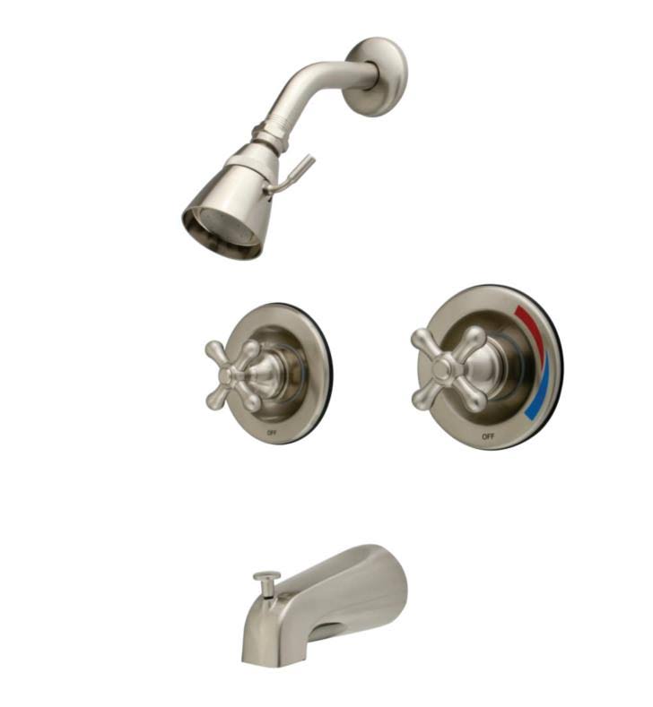 Kingston Brass KB662AX Vintage Two Handle Tub u0026 Shower Faucet