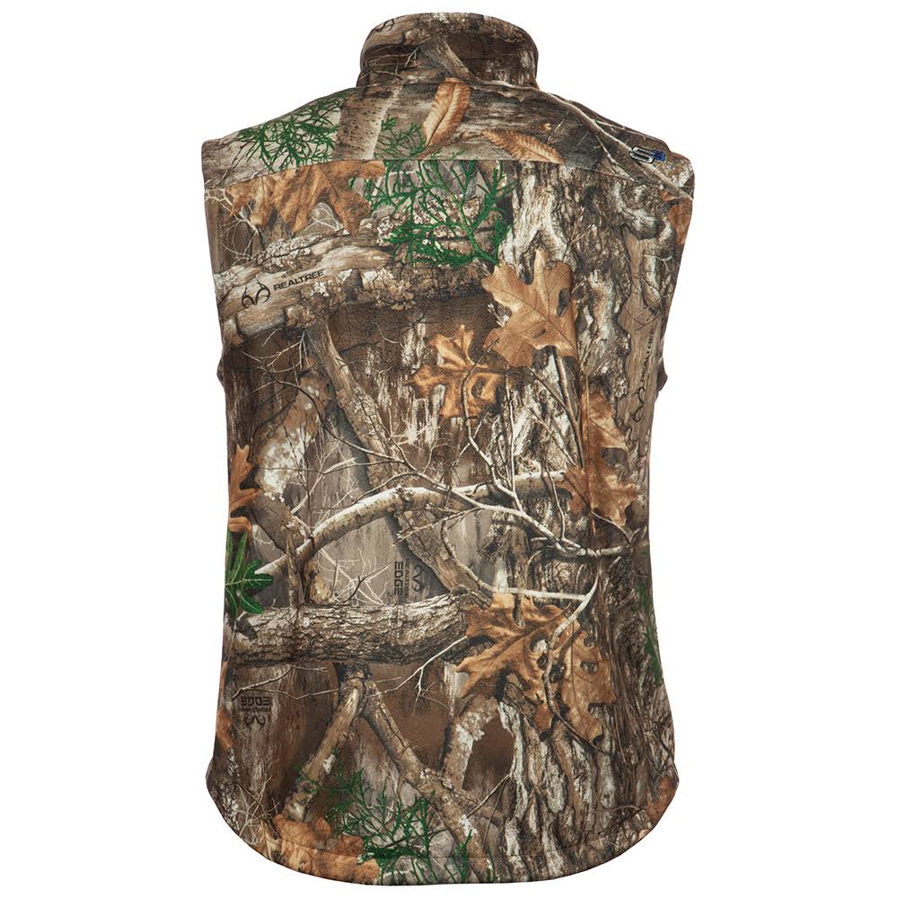 ScentBlocker Men&s Wooltex Hunting Vest, Size: Medium, Realtree Edge