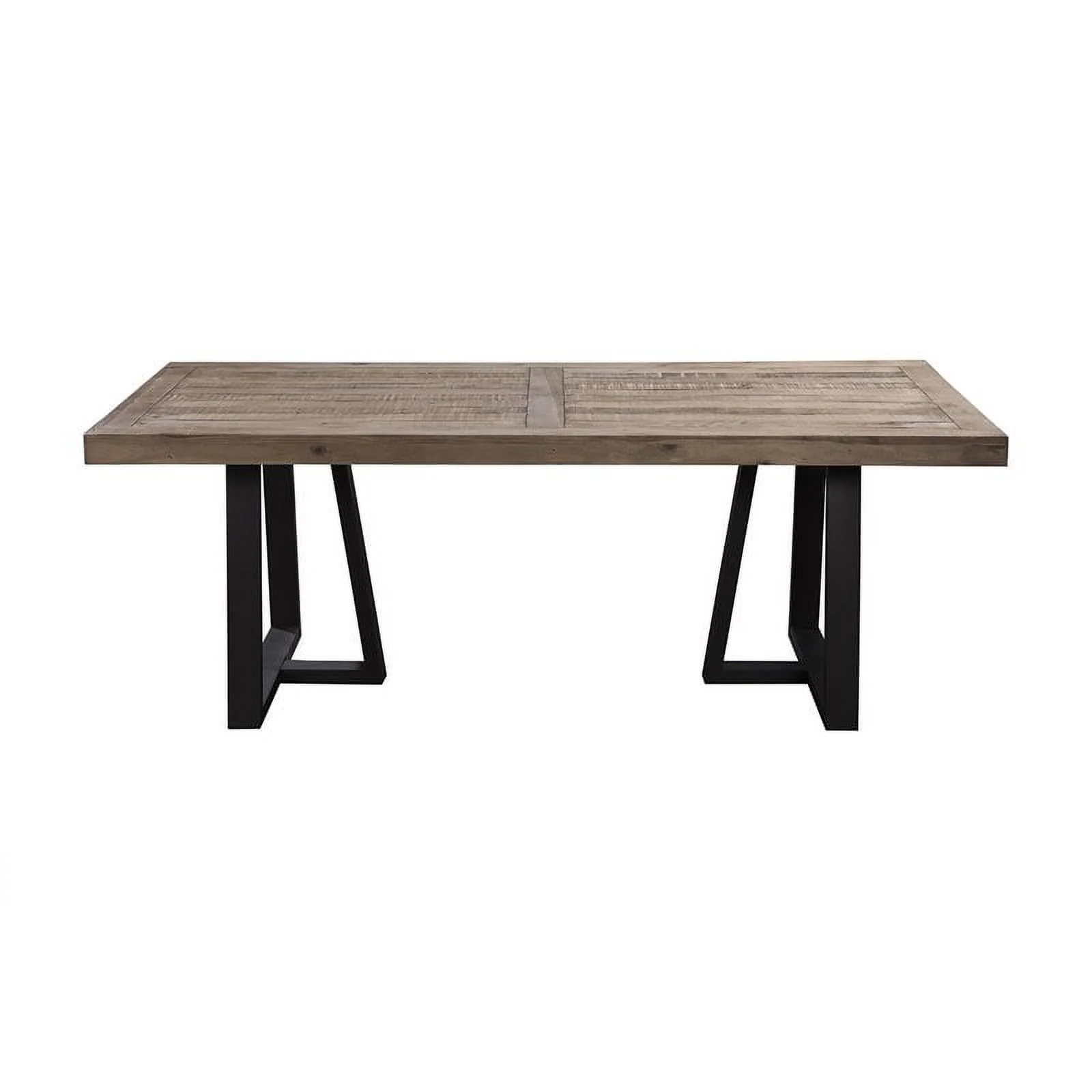 Home Square 4 Piece Set with Dining Table Dining Side Chairs & Dining Bench