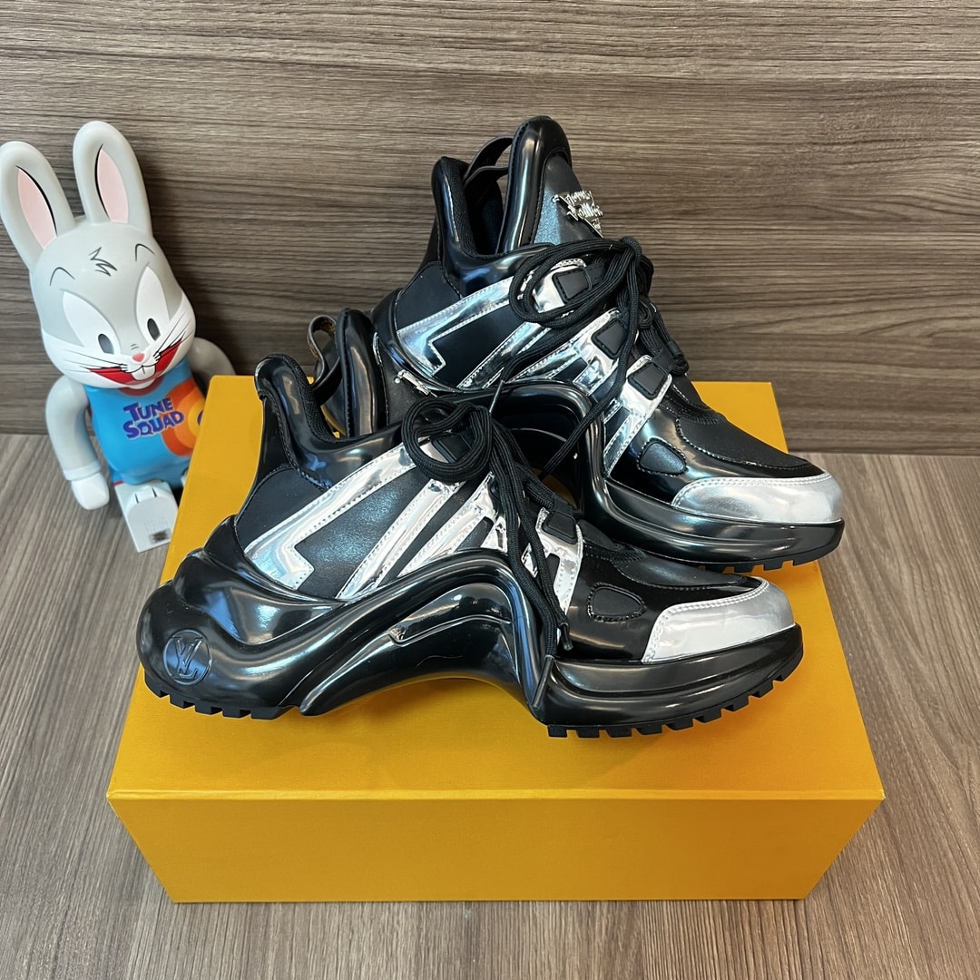Louis Vuitton Archlight Sneaker Black And Silver
