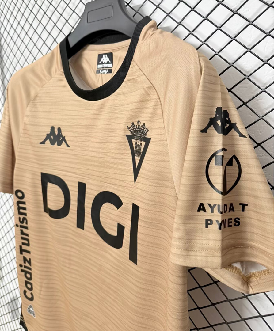 Cadiz CF 26/27 Third Jersey with Patch S-4XL Fan Version