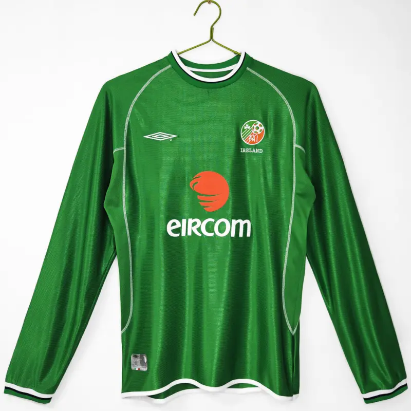 Retro Ireland 2002 Home Jersey SL