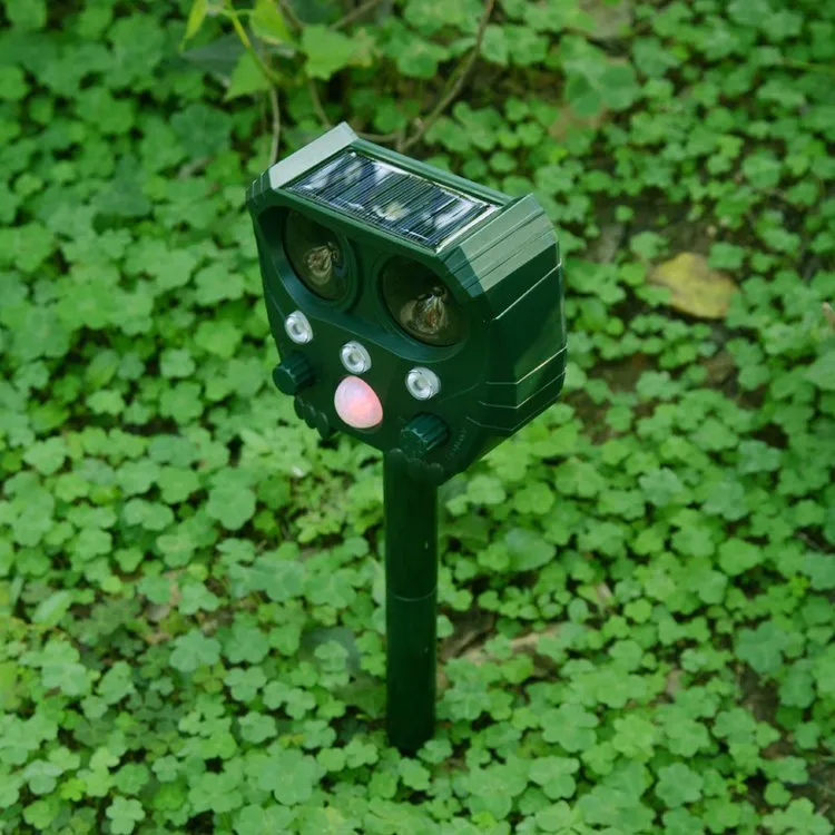 Ultrasonic Cat Repeller -Solar Powered-Get Rid of Cat