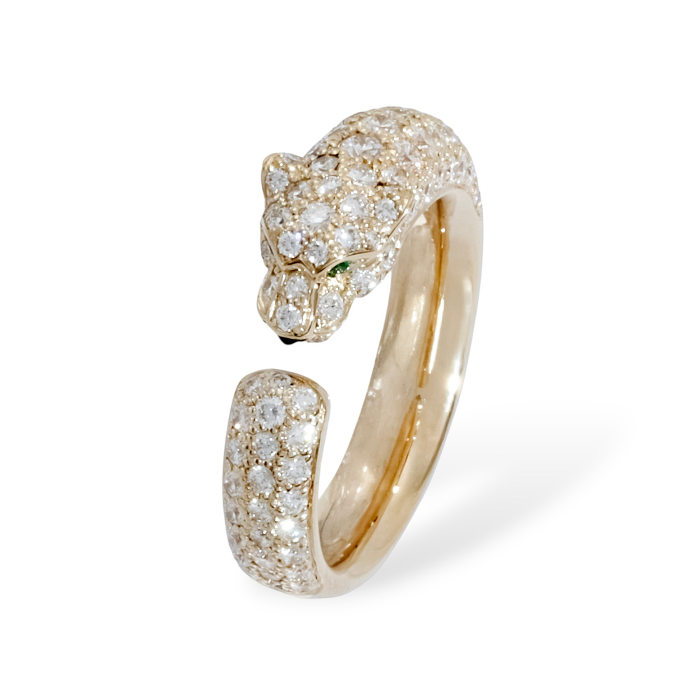 Cartier Panthère Ring 18K Yellow Gold N4765500
