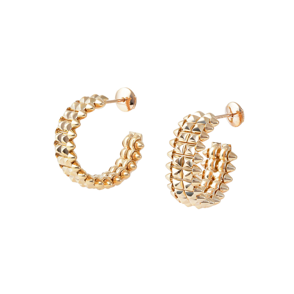 Cartier Crash Do Earrings 18K Rose Gold B8301478