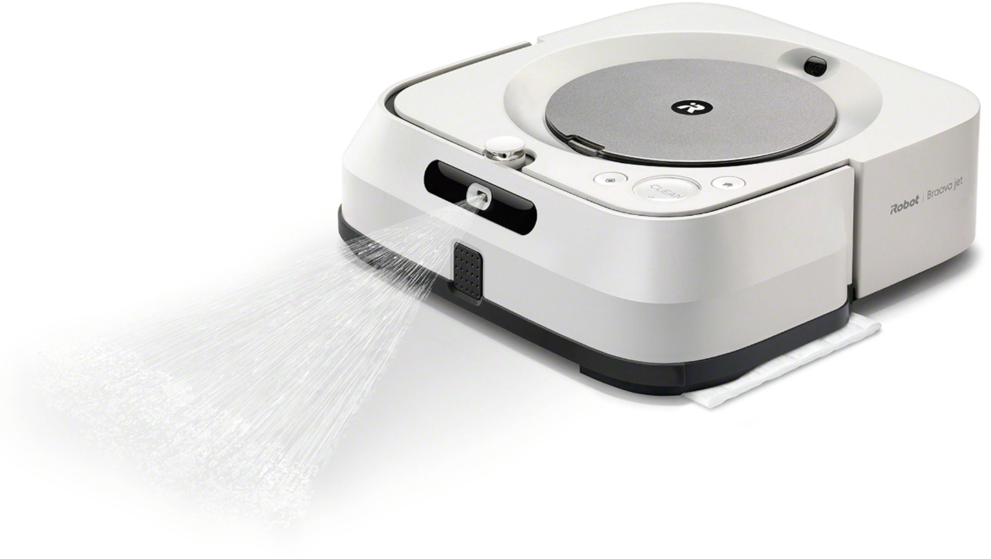 iRobot - Braava jet m6 Wi-Fi Connected Robot Mop - White