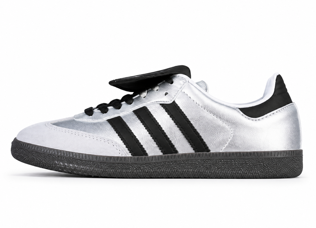 Adidas Samba Vegan Og Black/Silver IG1024