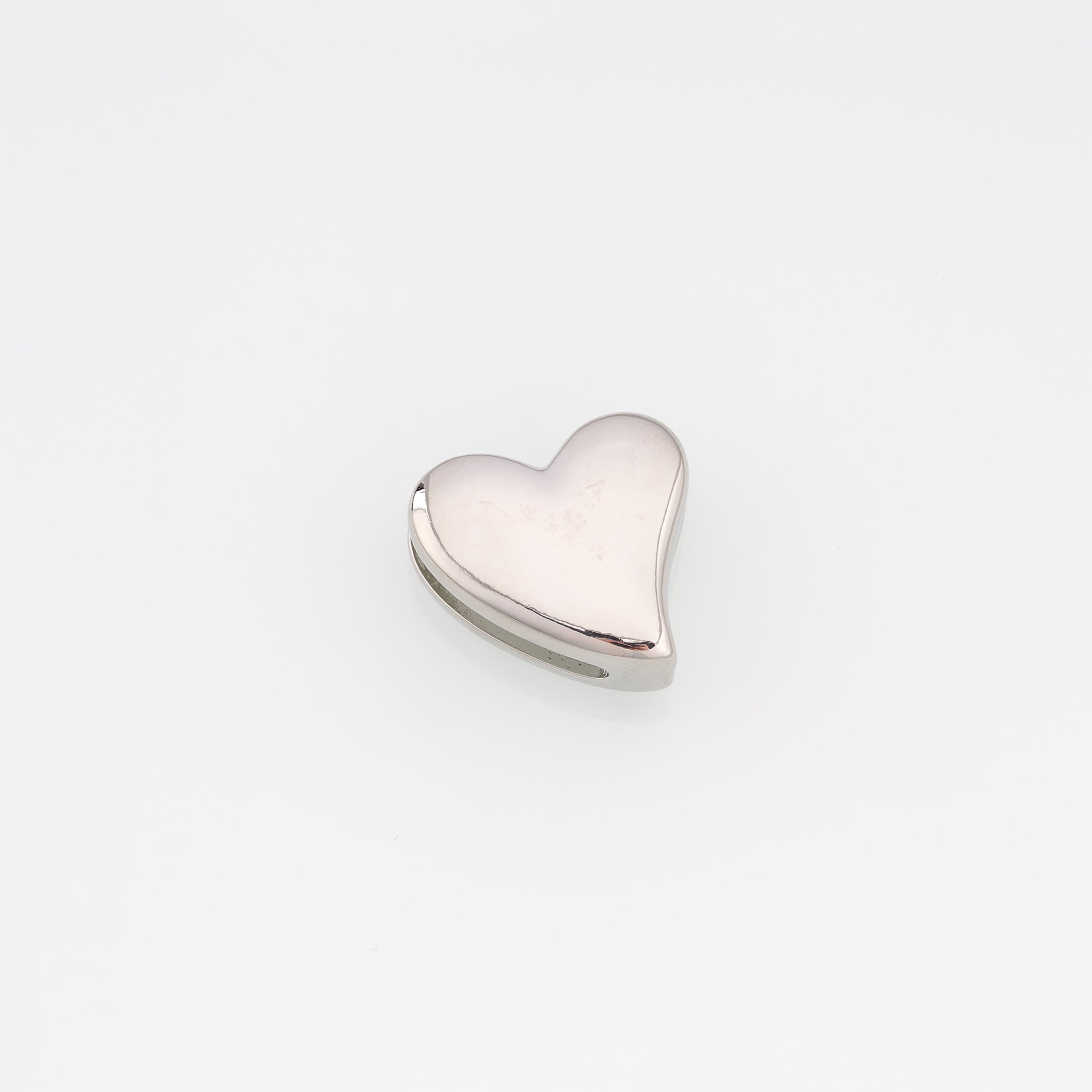 18K Gold Filled Heart Spacer Beads,Heart Bead for Bracelet Jewelry Necklace Making Supply