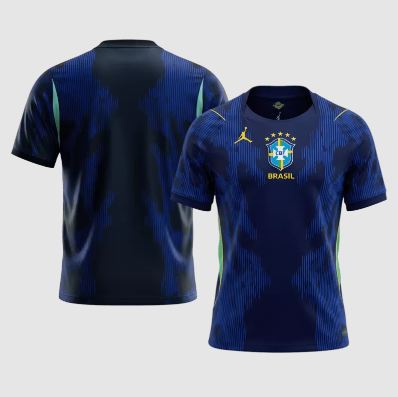 Brazil Away Soccer Jersey World Cup 2026