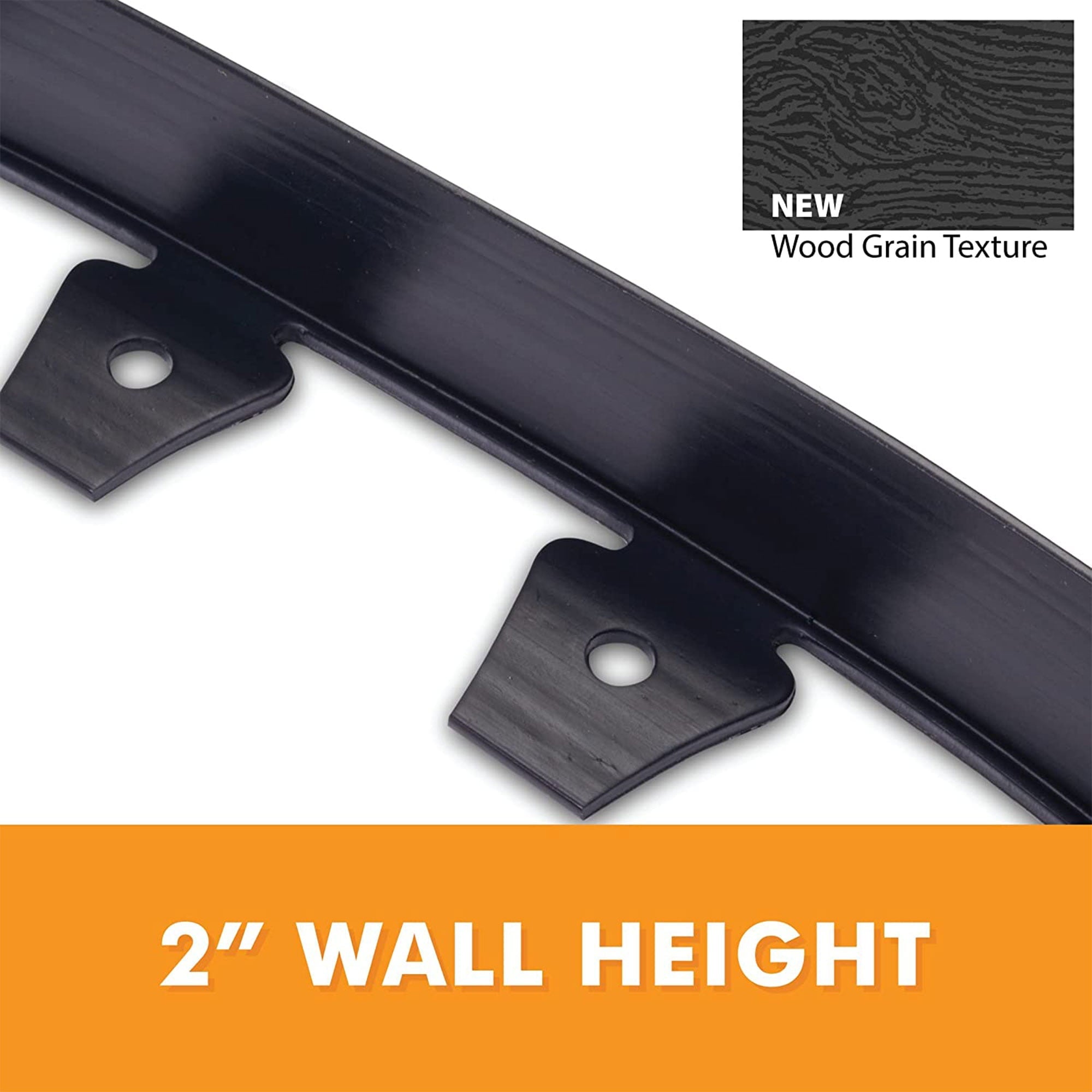 EasyFlex Tall Wall No-Dig Landscape Edging, 90′ kit
