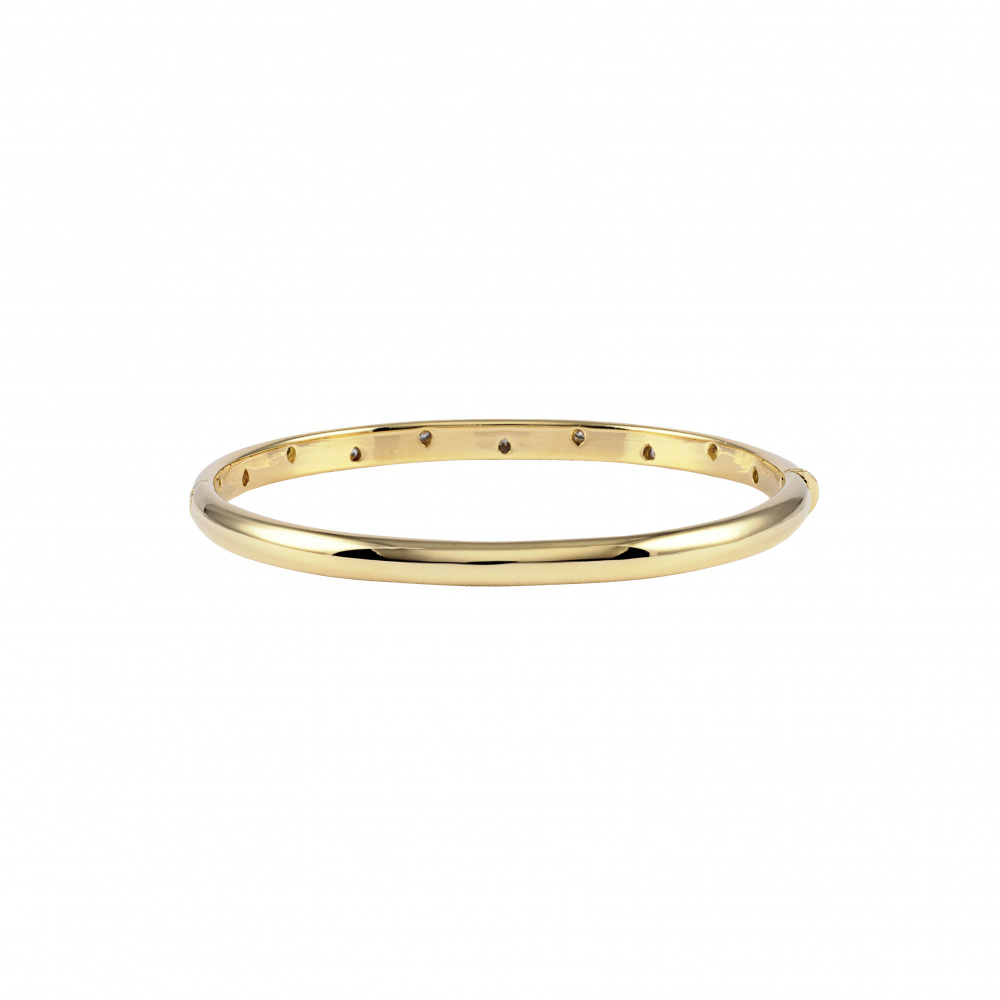 Tiffany & Co. Tiffany Dots K18YG Yellow Gold K18WG White Gold Bracelet 18K White Gold & 18K Yellow Gold Diamond