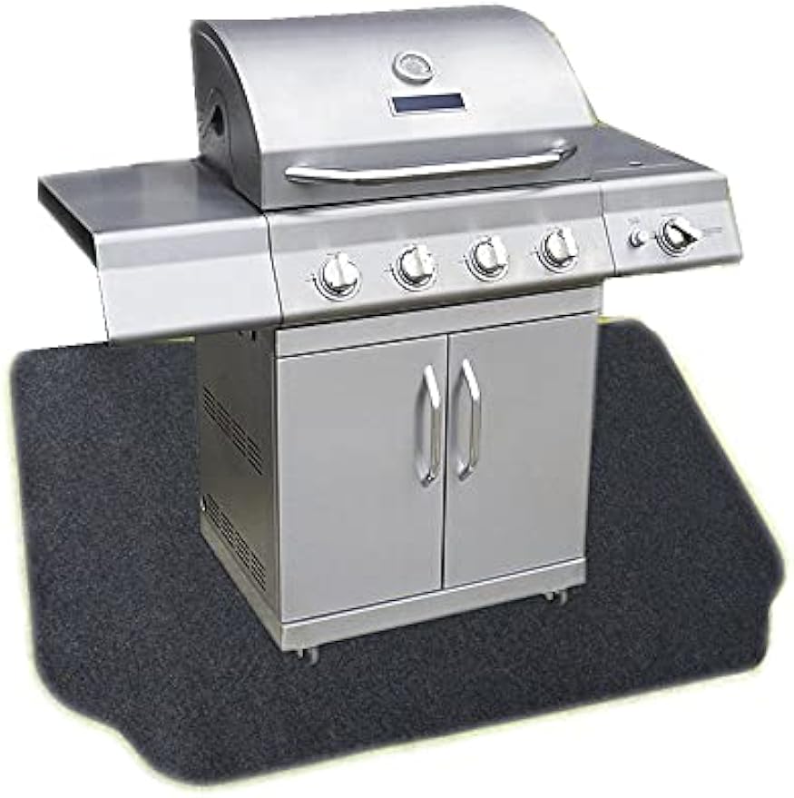 Protective Deck and Patio Mat for Under The Grill, BBQ Grill Pads & Floor Mats, 72x36