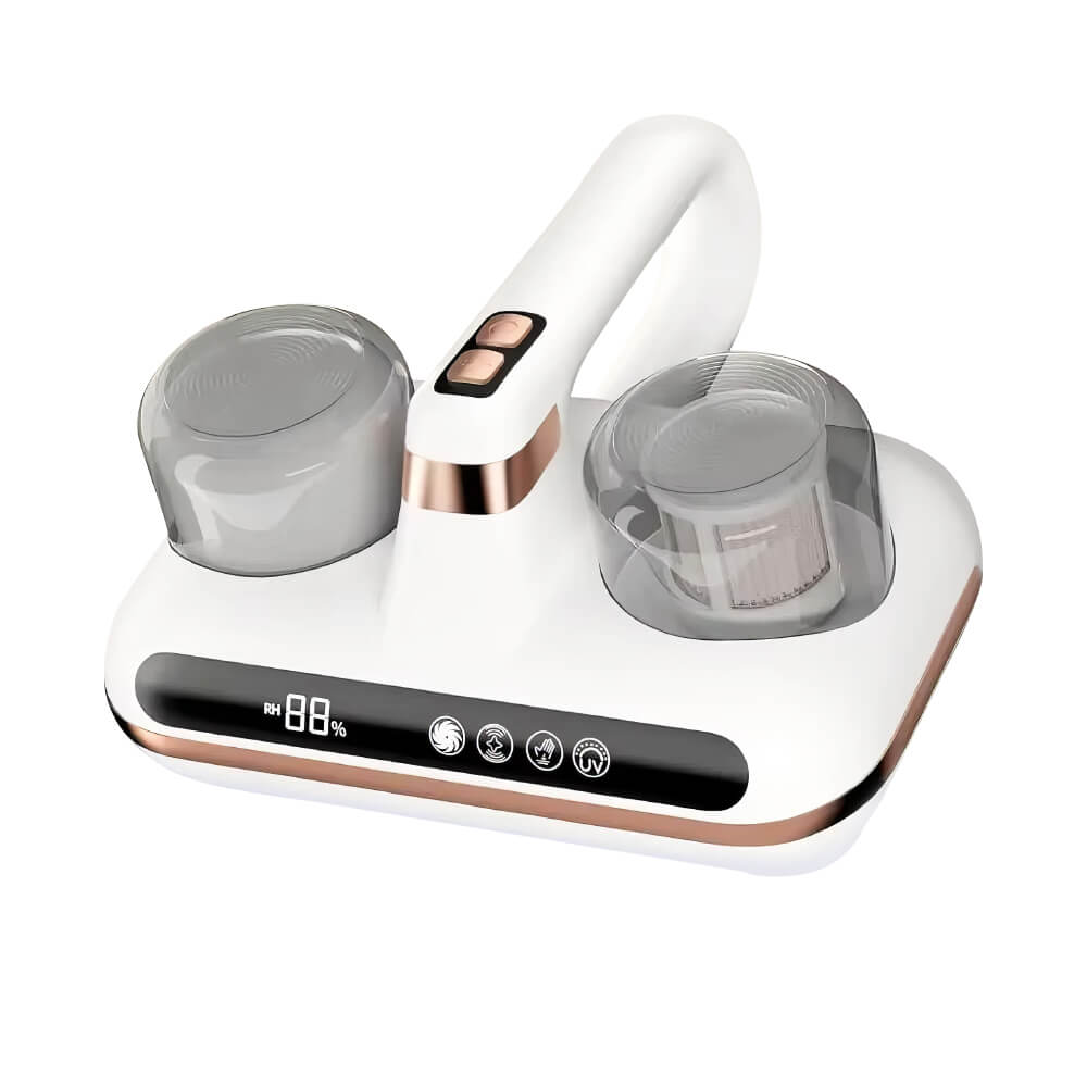 5-in-1 Cordless Bed Mite Remover Vacuum Cleaner with UV-C and Strong Suction