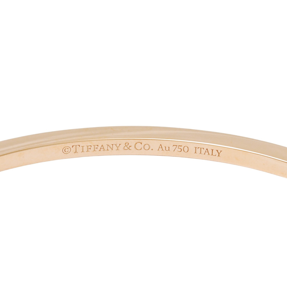 Tiffany & Co. Tiffany T Wire Bracelet 18K Rose Gold Diamond 62273046