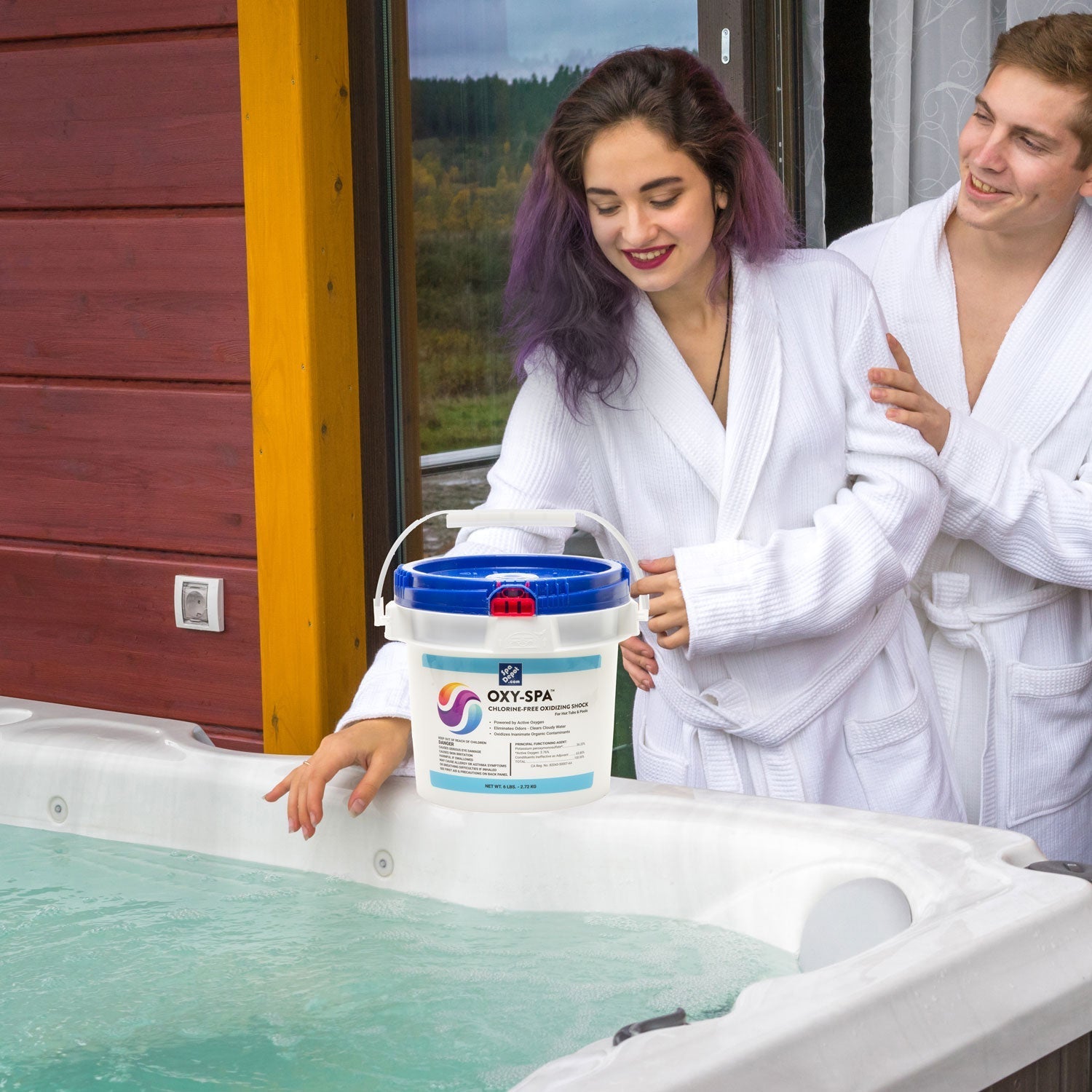 Spa Depot Oxy-Spa Chlorine-Free Hot Tub & Pool Shock – 6 lbs.