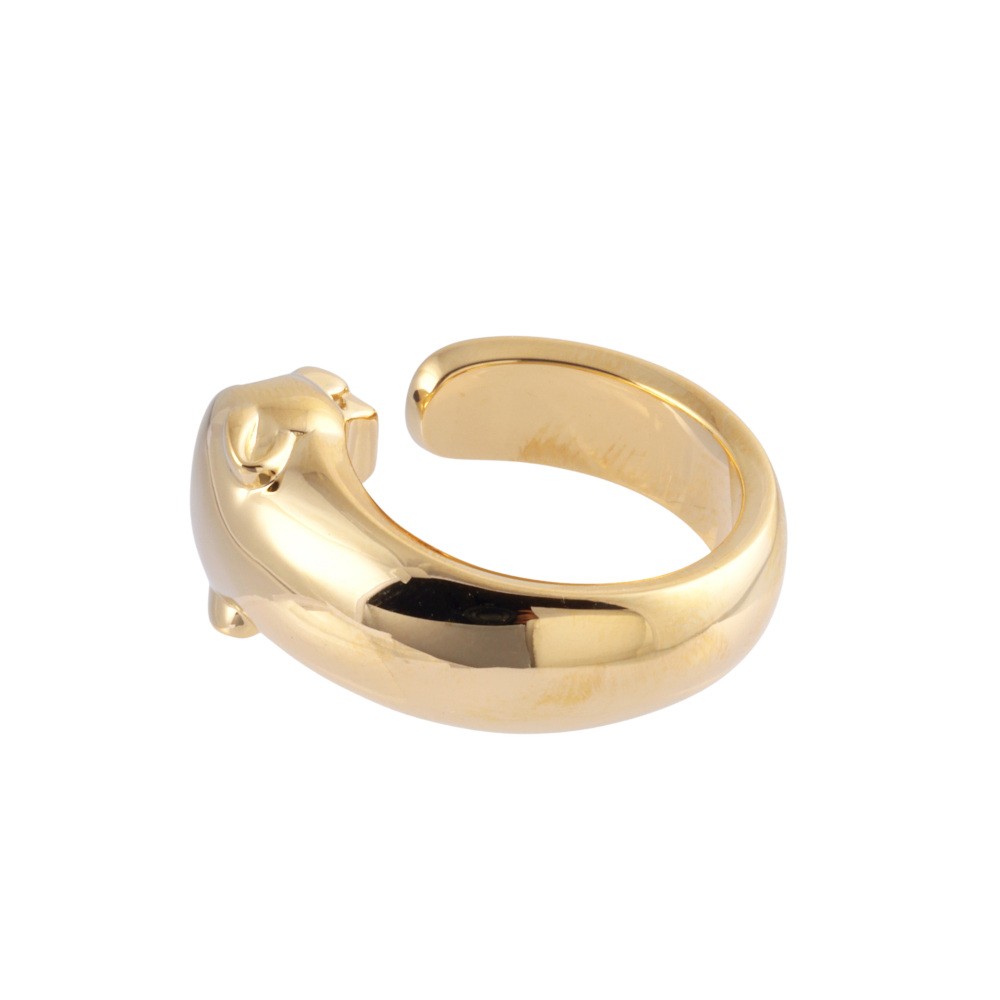 Cartier Panthère Do Ring Tsavorite Garnet Onyx 18K Yellow Gold B4085900