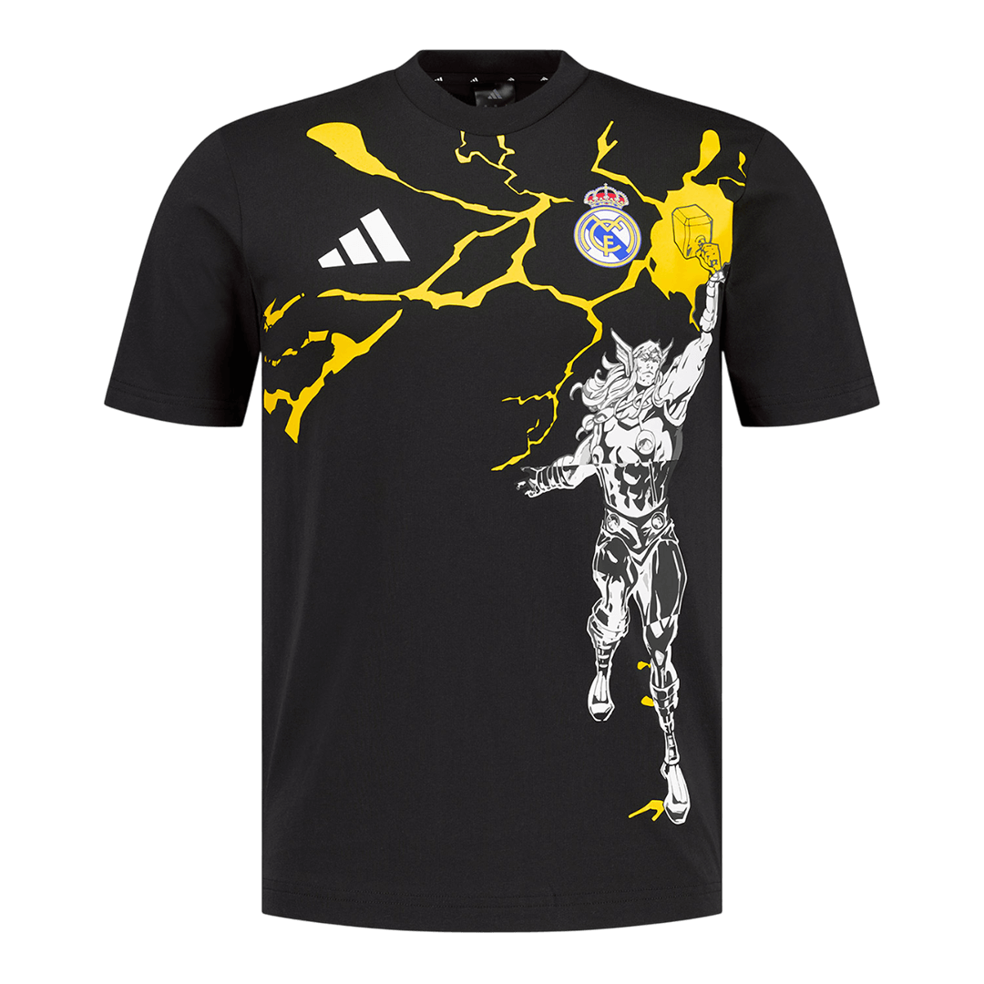 Real Madrid X Marvel Jersey 2025/26 Black