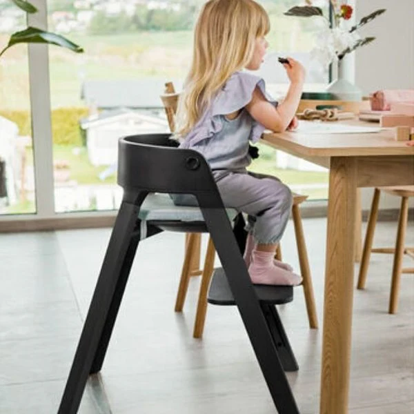 2026 Stokke Steps Adjustable High Chair – Modern Scandinavian Design, Ergonomic & Tool-Free Adjustment, Holds Up to 187 lbs