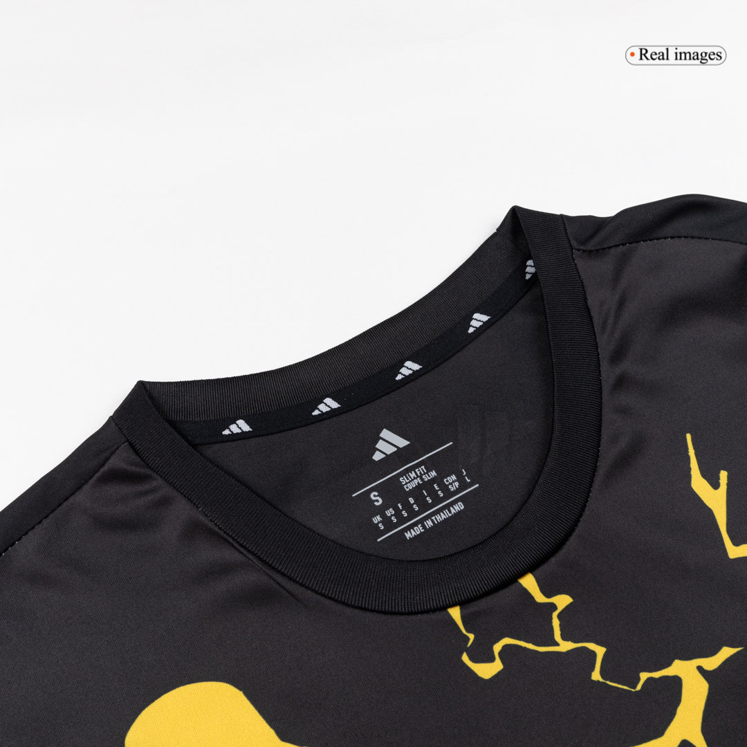 Real Madrid X Marvel Long Sleeve Jersey 25/26 Black
