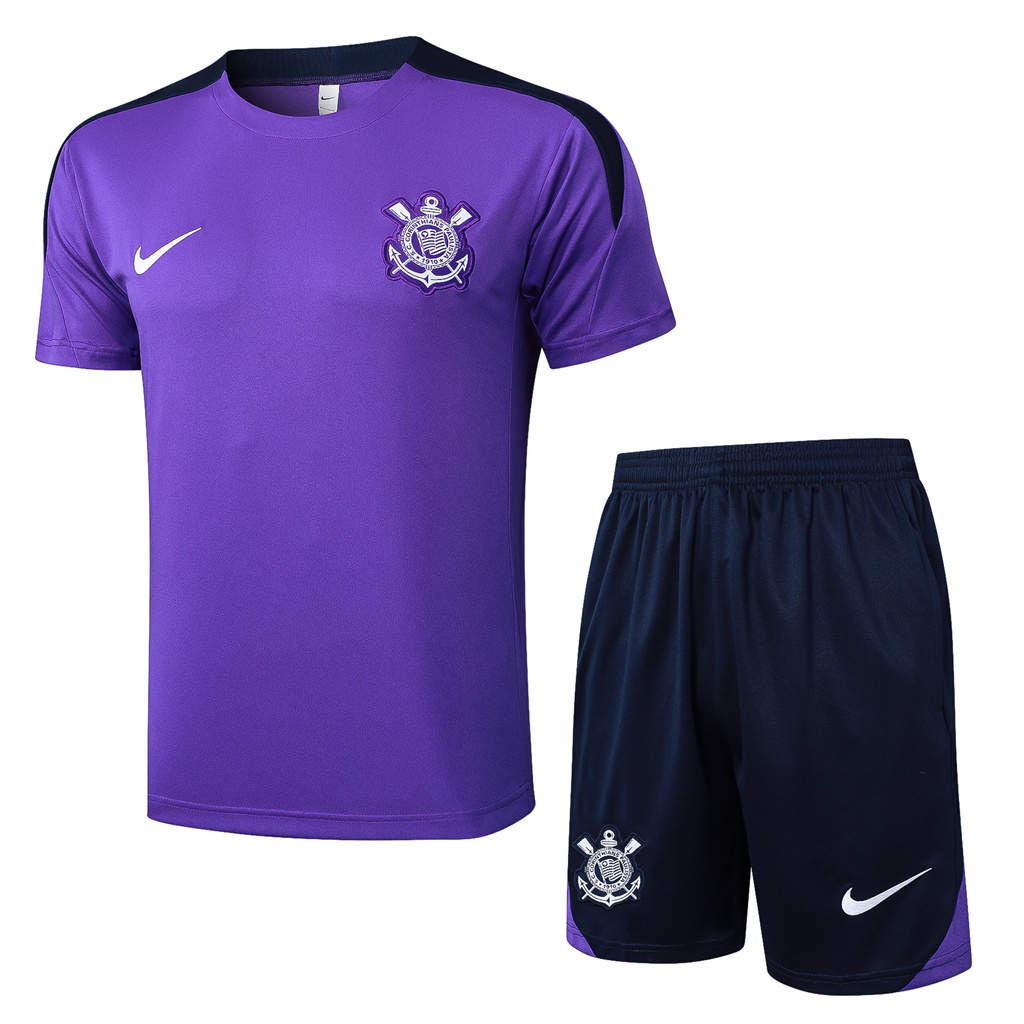 Corinthians Training Short Sleeve Suit 24/25