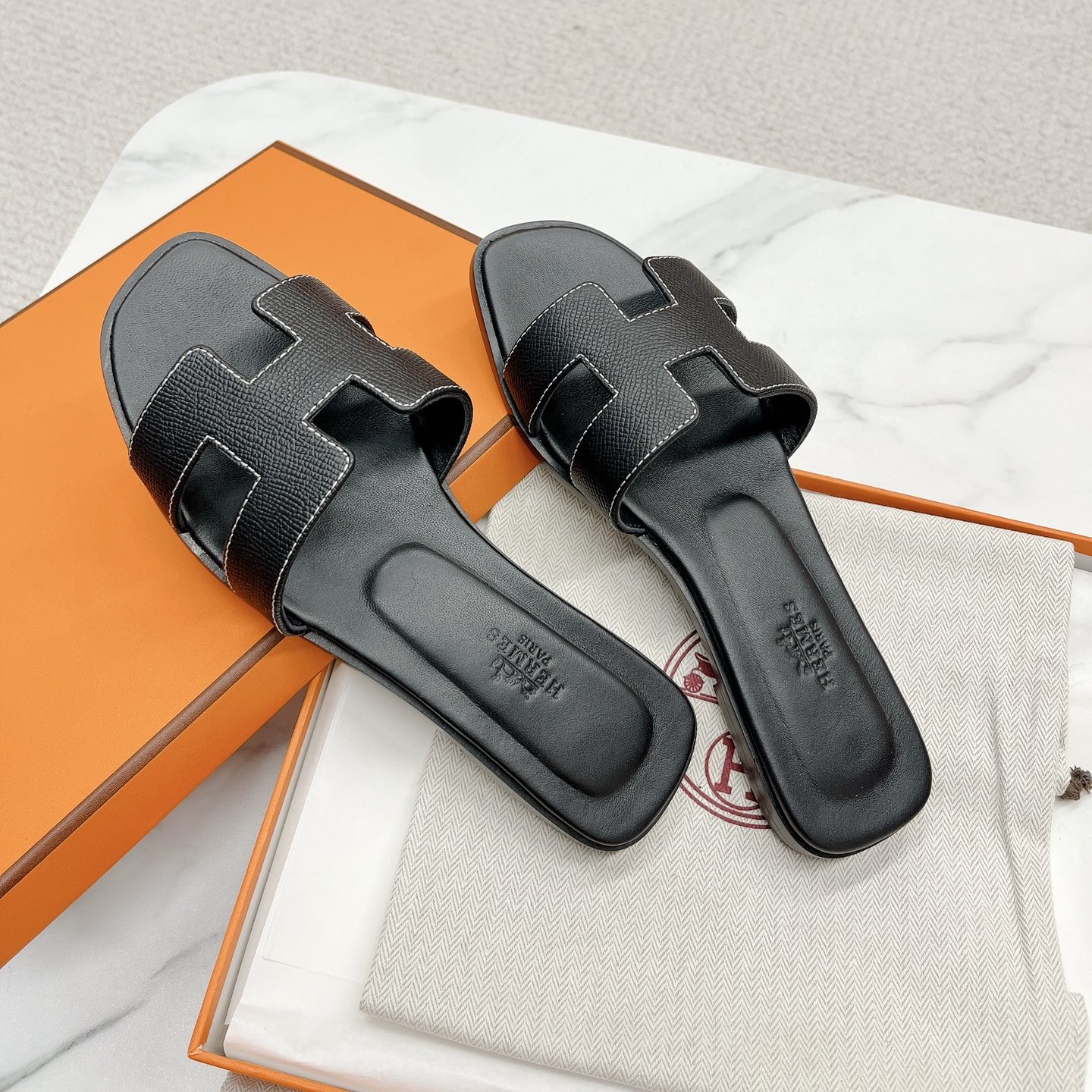 Hermes High quality original slippers - cnluxepick