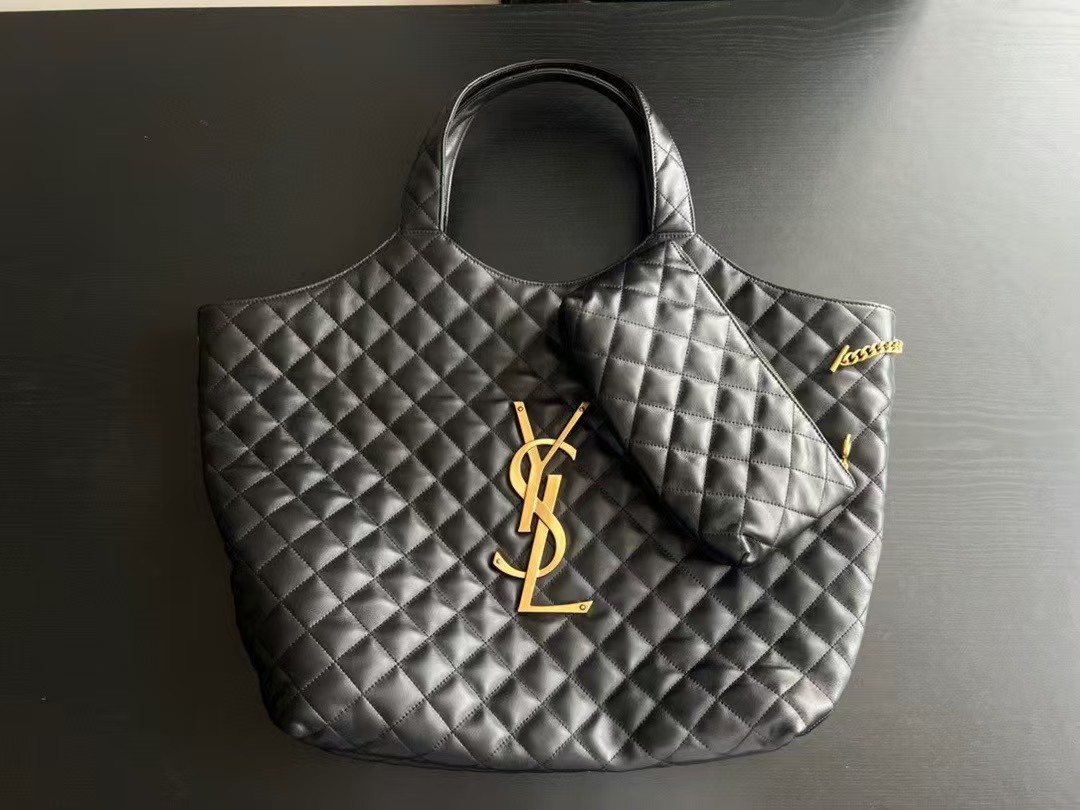 Top version YSL original leather handbag - cnluxepick