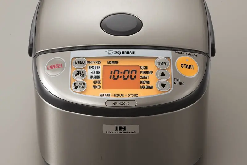 Zojirushi NP-HCC10XH 1-Liter Induction Rice Cooker & Warmer – Stainless Dark Gray