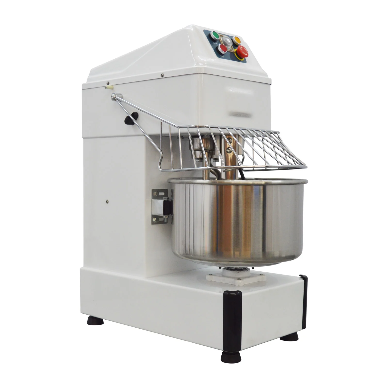 EQCOTWEA Commercial Dough Mixer Food Mixer Dough Kneading Machine Electric Double-speed