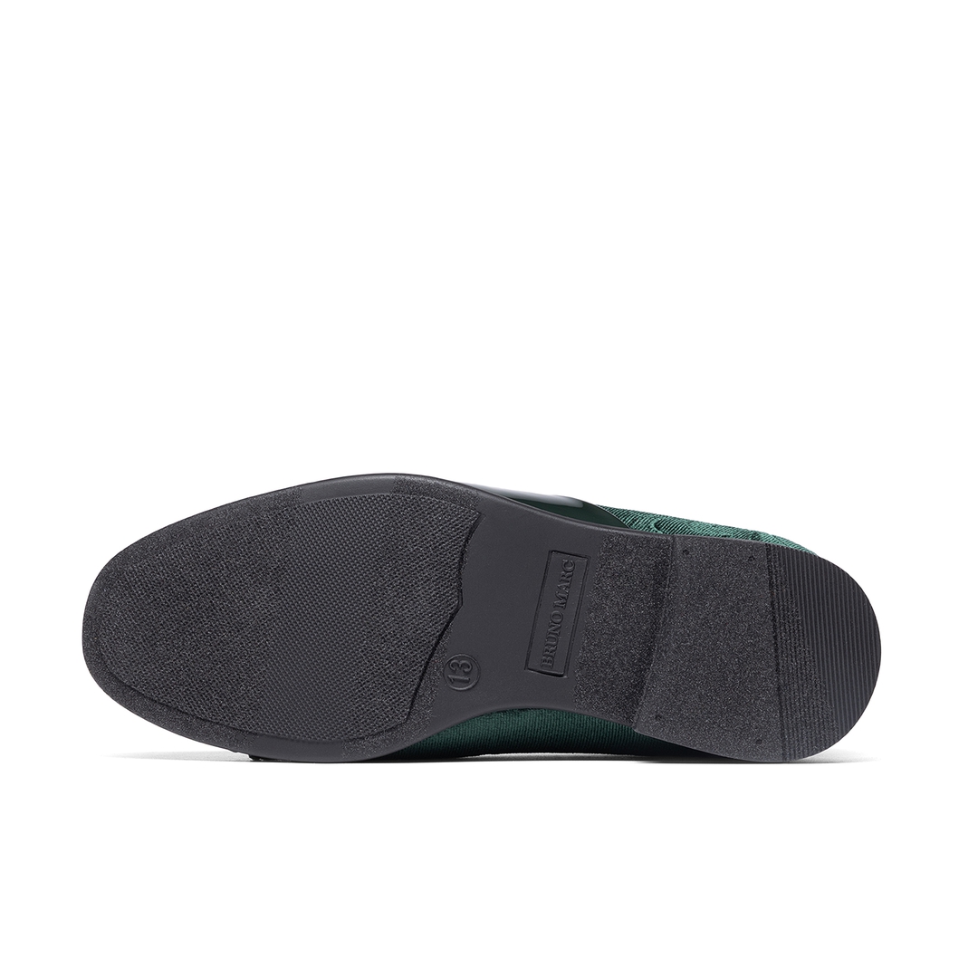 Boys Dress Shoes Formal Patent Velvet Tuxedo Oxford Shoes