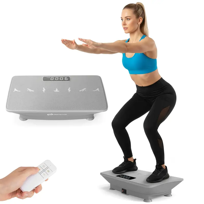 Smart Vibration Platform – Bluetooth-Enabled Exercise Machine with Gravity Sensor & Remote Control
