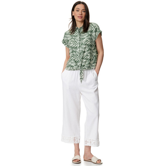 Gina Benotti Damen Bluse mit Knotendetail
