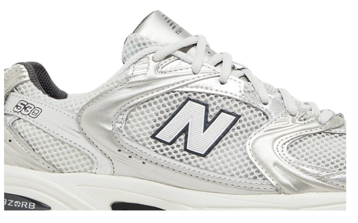 New Balance 530 Grey Matter Silver Metallic MR530LG Casual Running Shoes