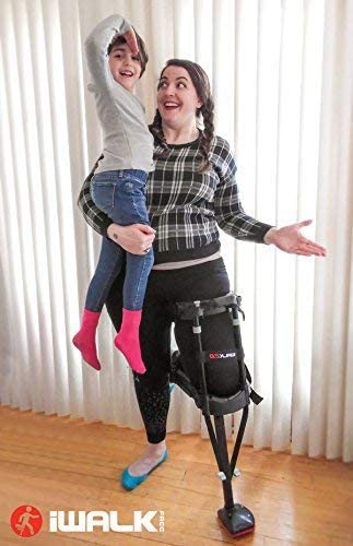 iWALK3.0 Hands Free Crutch - Pain Free Knee Crutch - Alternative to Crutches