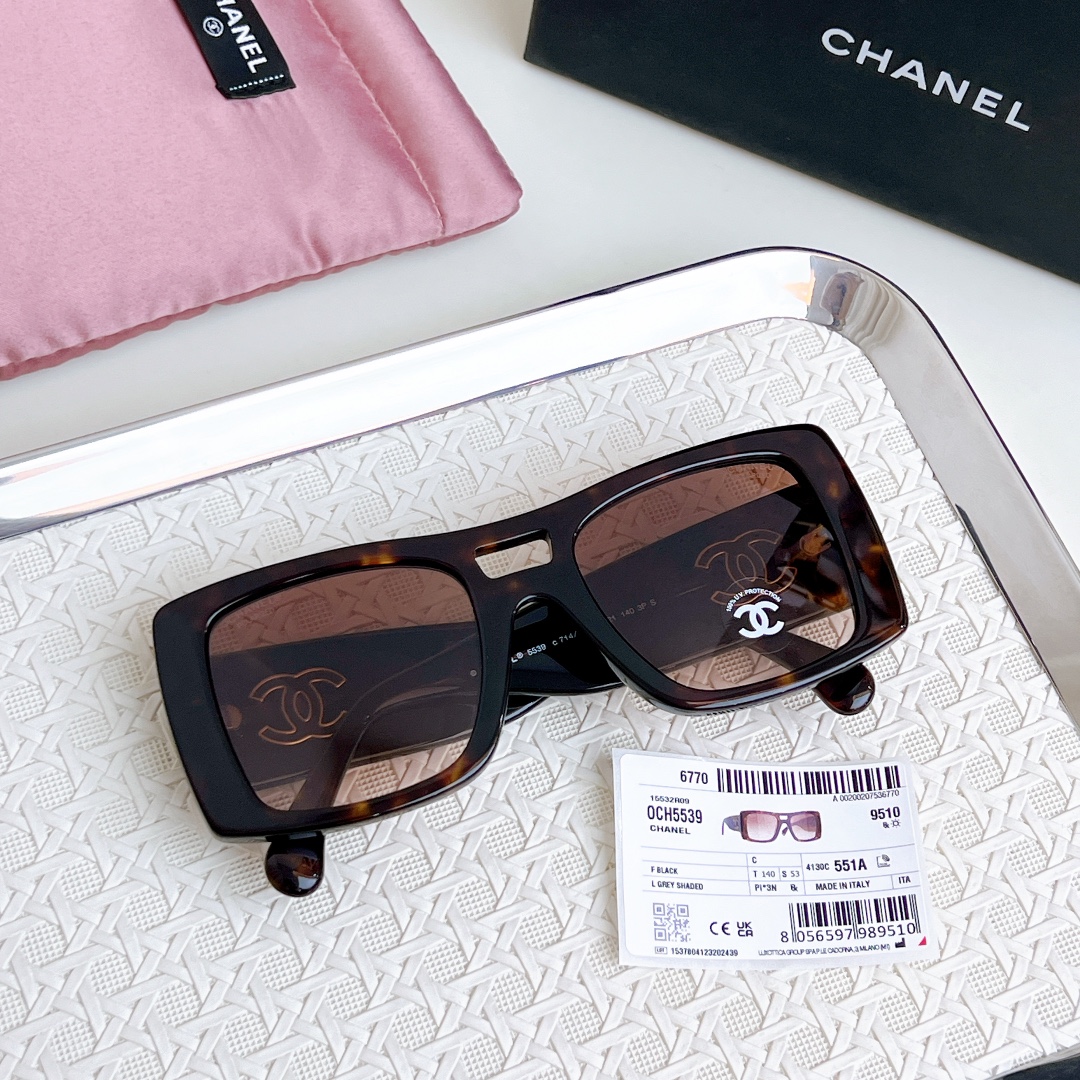 Chanel Square Sunglasses High Version - cnluxepick