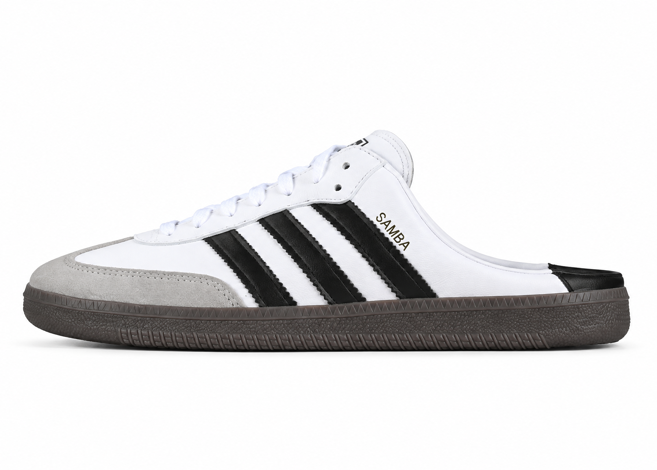Adidas Clover Casual Half Drag White/Black/Coffee/Grey LB3814