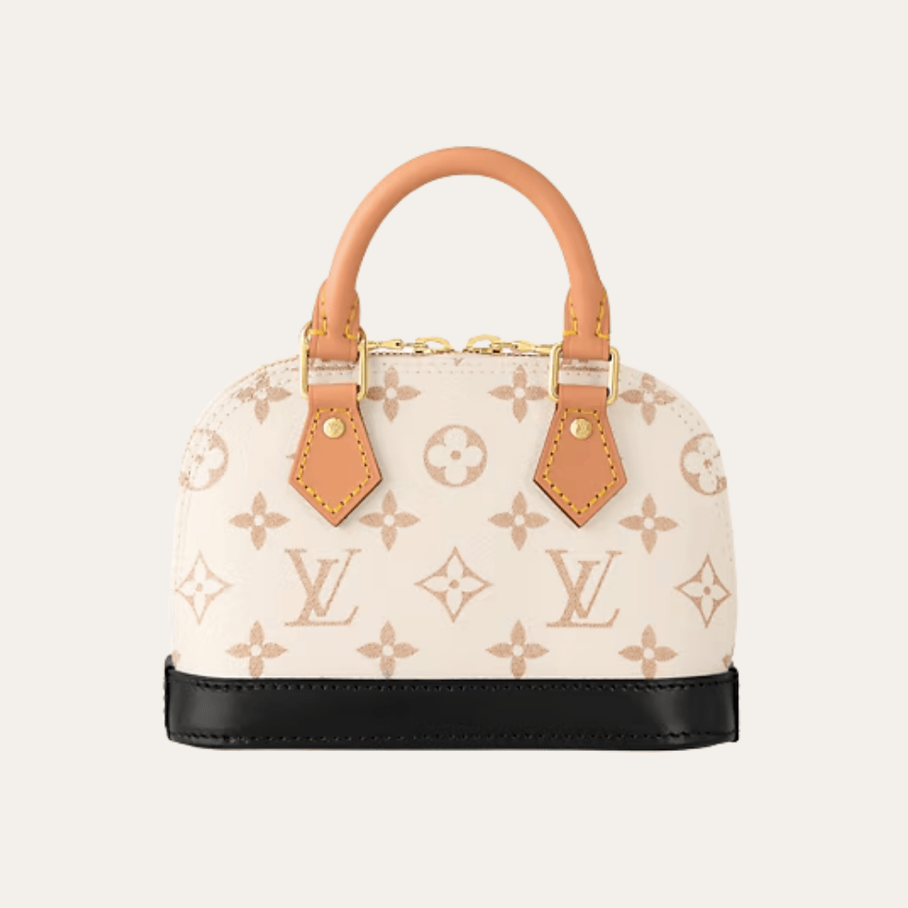 Louis Vuitton Nano Alma Other Monogram Beige 7.1 Inches M46895