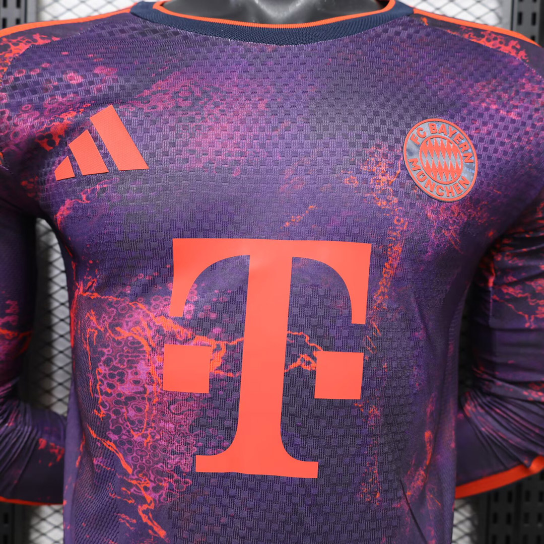 Player Version Bayern München Jersey Champions League 26-27 Long Sleeves S-XXL