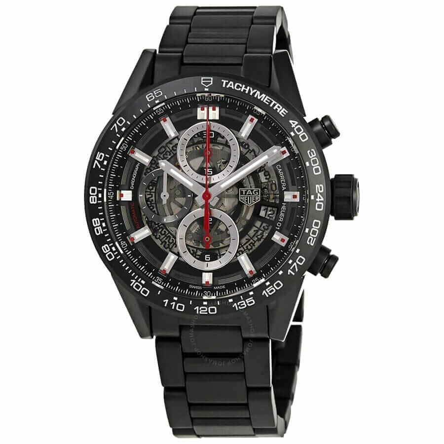 TAG Heuer Carrera 01 CAR2090.BH0729 “Black Skeleton” Top Grade Clone 1:1