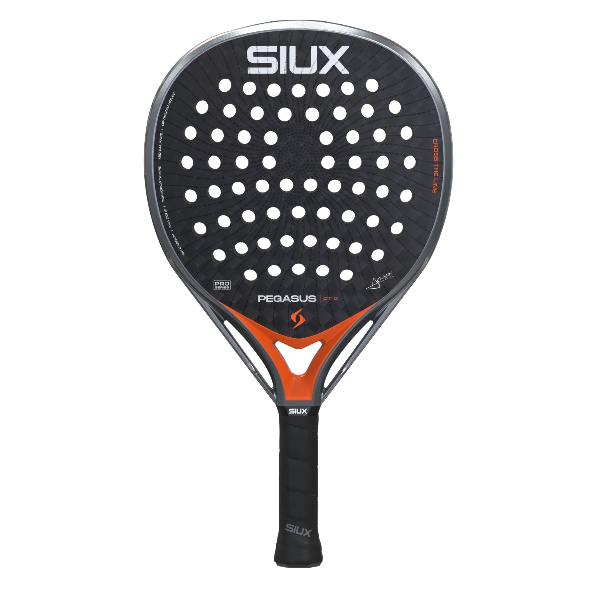 Siux Pegasus Pro 2026 Lava Orange Padel Racket
