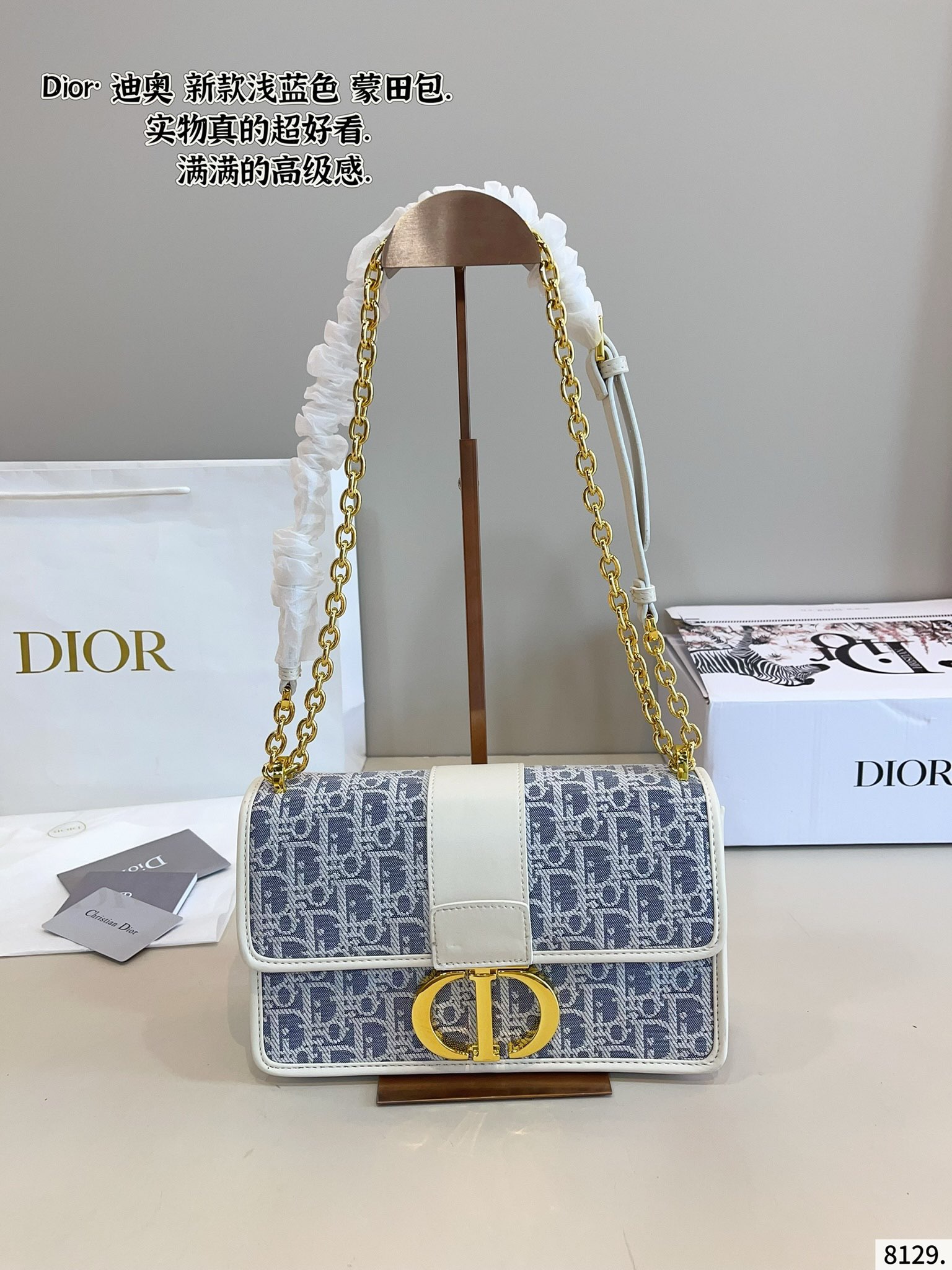Dior classic monogram Montaigne bag - cnluxepick