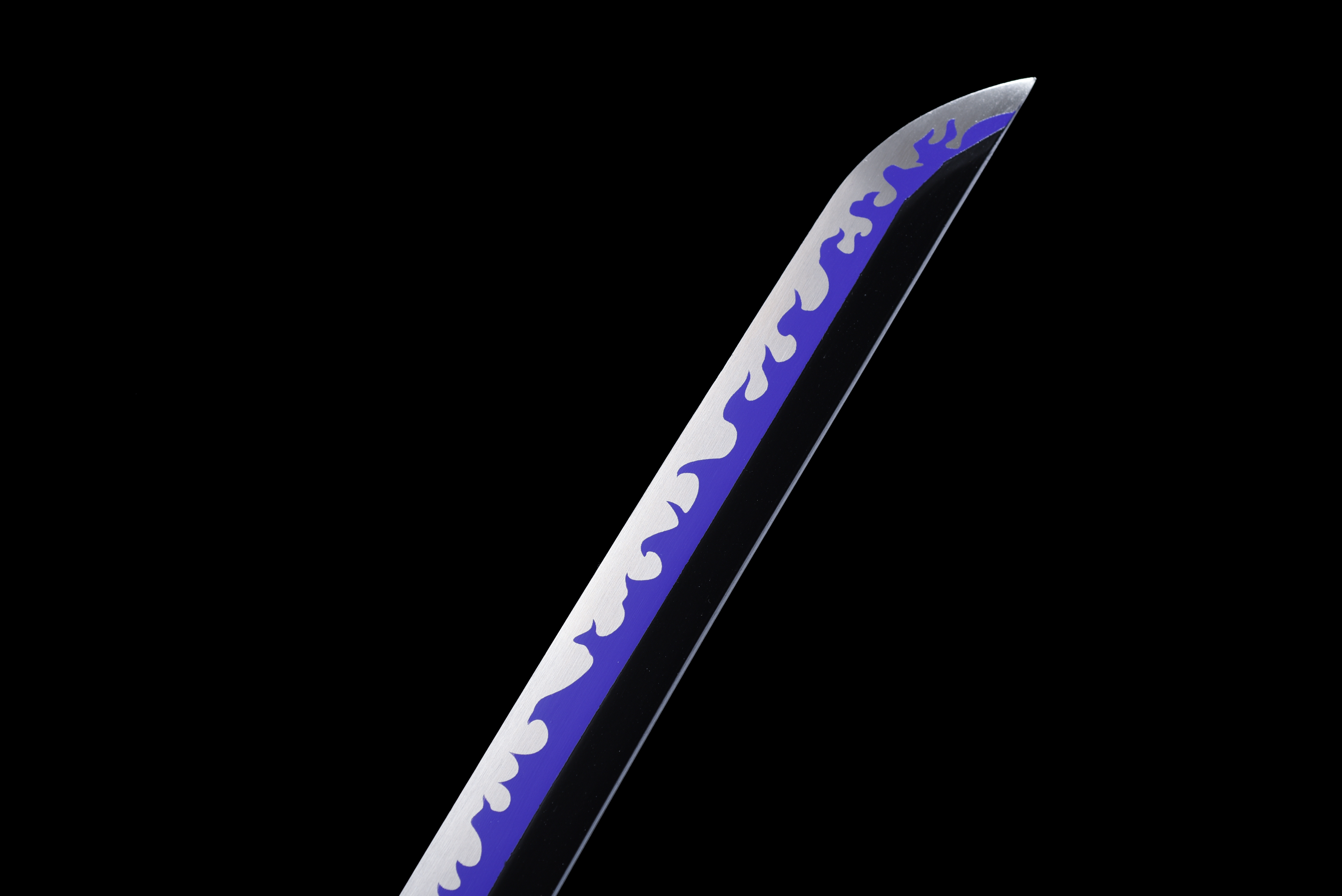 Purple Enma Katana – One Piece, High-Carbon Steel, Full Tang