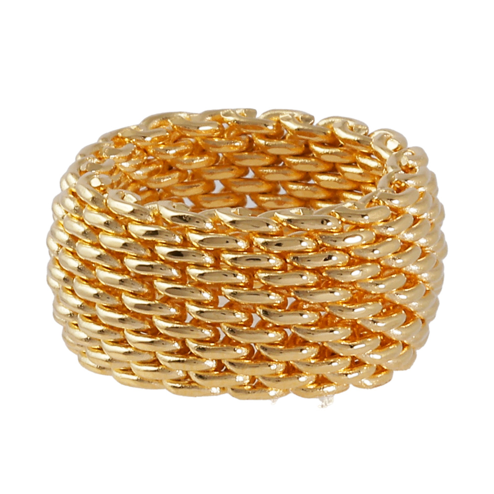 Tiffany & Co. Tiffany Somerset K18YG Yellow Gold Ring