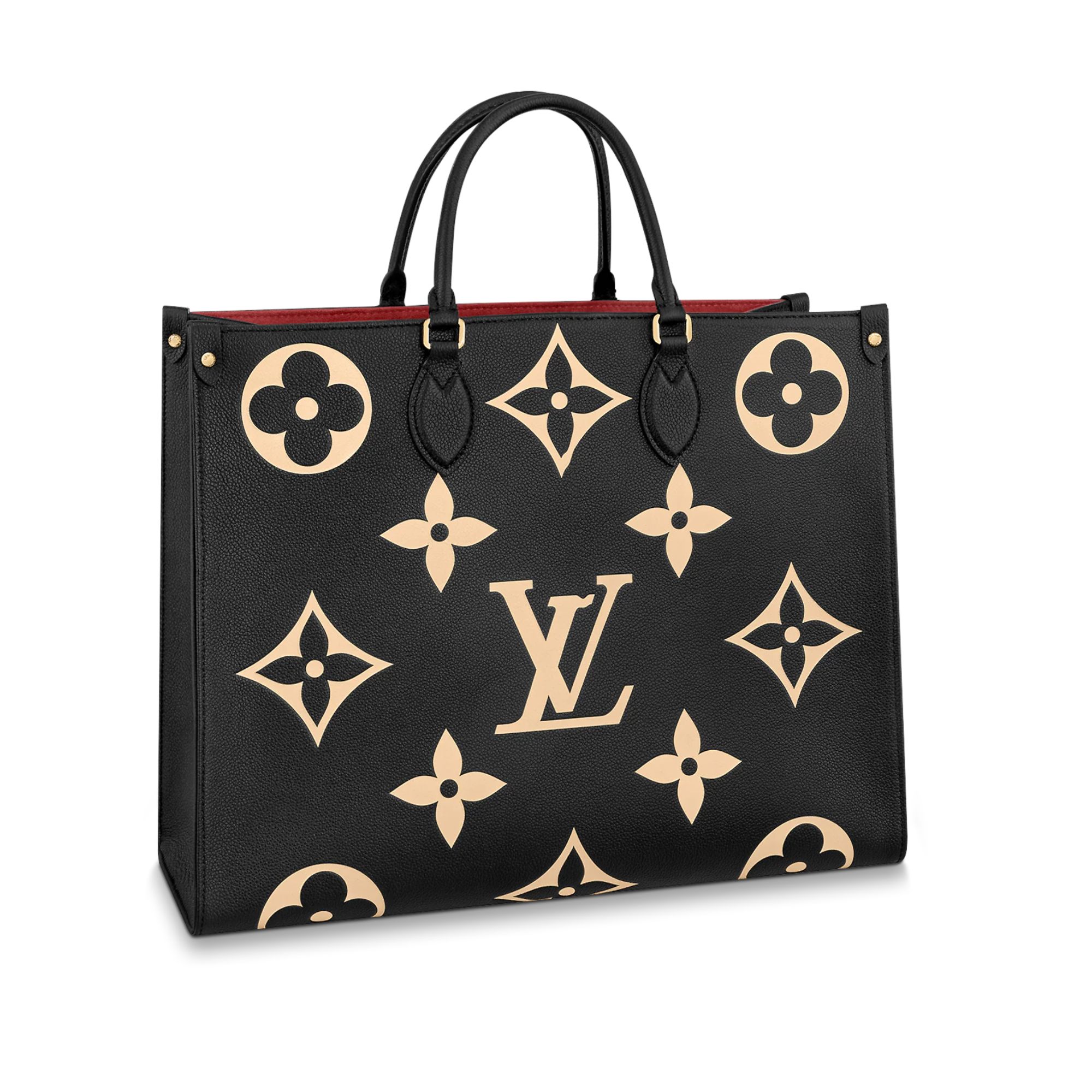Louis Vuitton Onthego MM Bicolor Monogram ‘Black Beige’ M45495 35cm