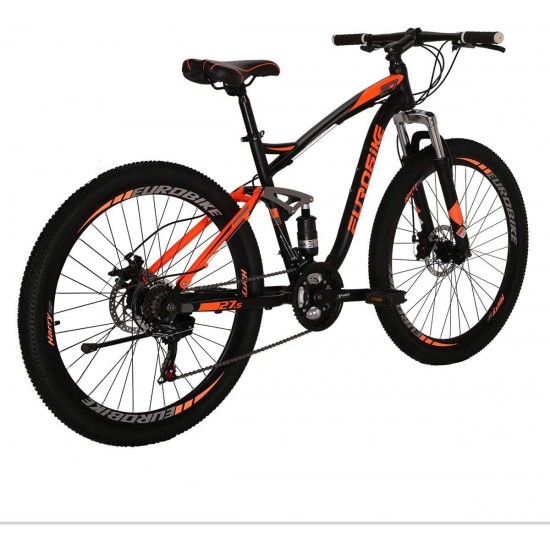 E7 Mountain Bike 27.5 Inches Wheels Dual Suspension Mountain Bicycle 21 Speed MTB